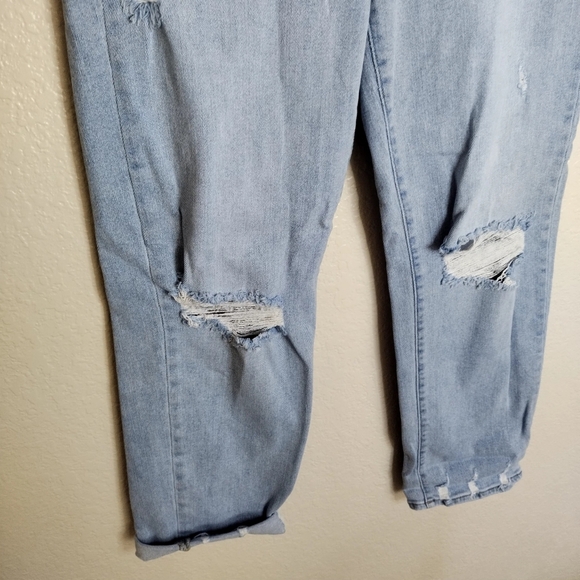 Hidden TRACEY MEDIUM WASH DISTRESSED STRETCH STRAIGHT JEAN Sz 31 - Picture 4 of 10